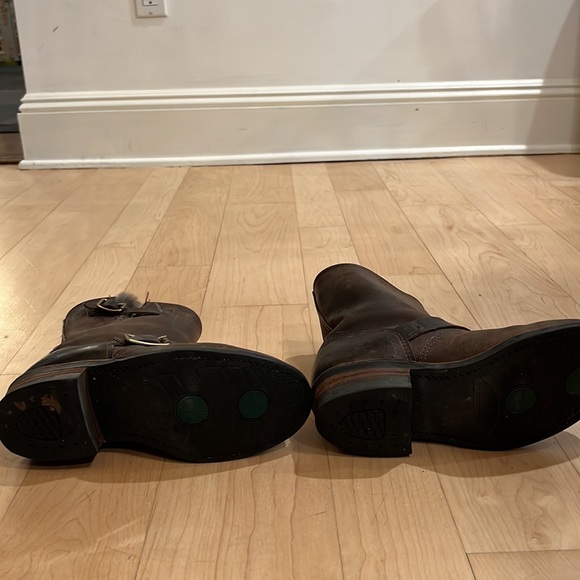 Frye For Coach Fur Lined Engineer Boot, rare find!! - Picture 5 of 6